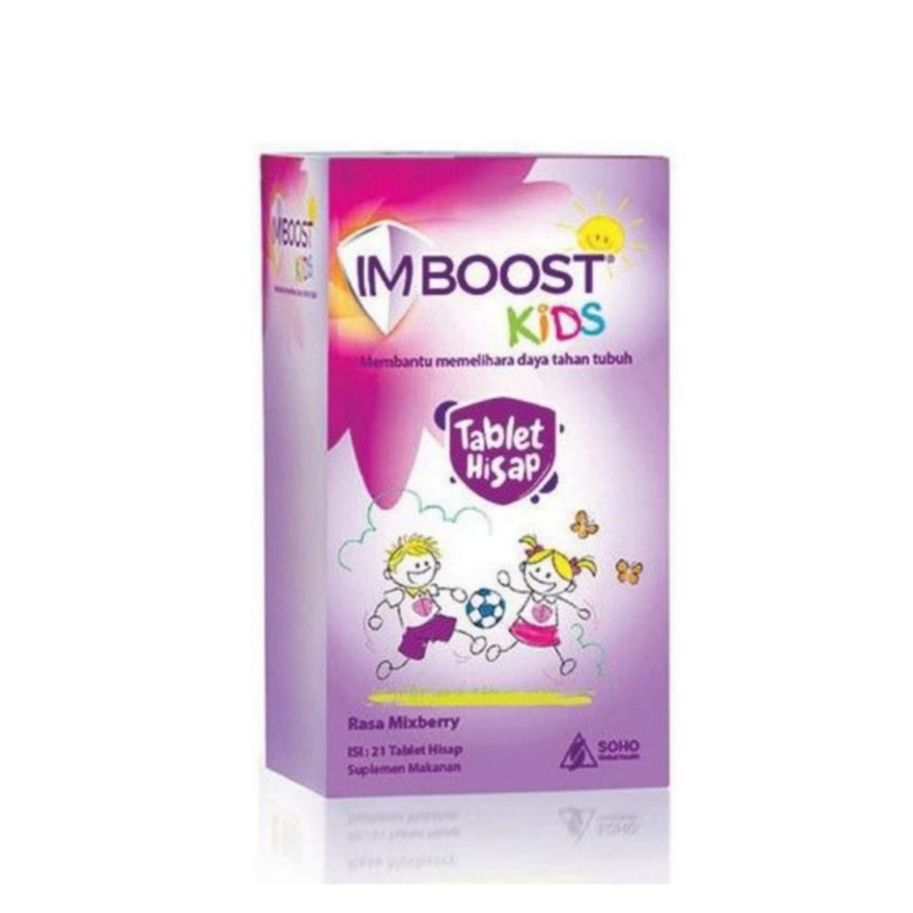 IMBOOST KIDS 21 TABLET HISAP Suplemen Sistem Imun &amp; Daya Tahan Tubuh Anak