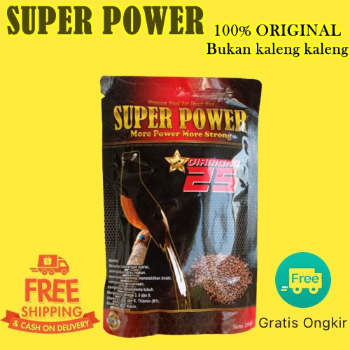 Pakan burung murai burung murai BB06 batu burung murai batu medan voer burung SUPER POWER