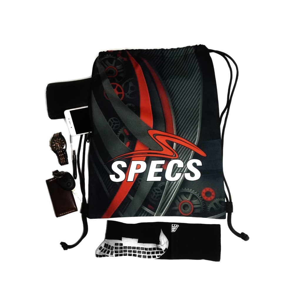 Tas Serut Futsal Sepak Bola Gymsack  String Tas Olah Raga Tas Specs Gymsack Specs