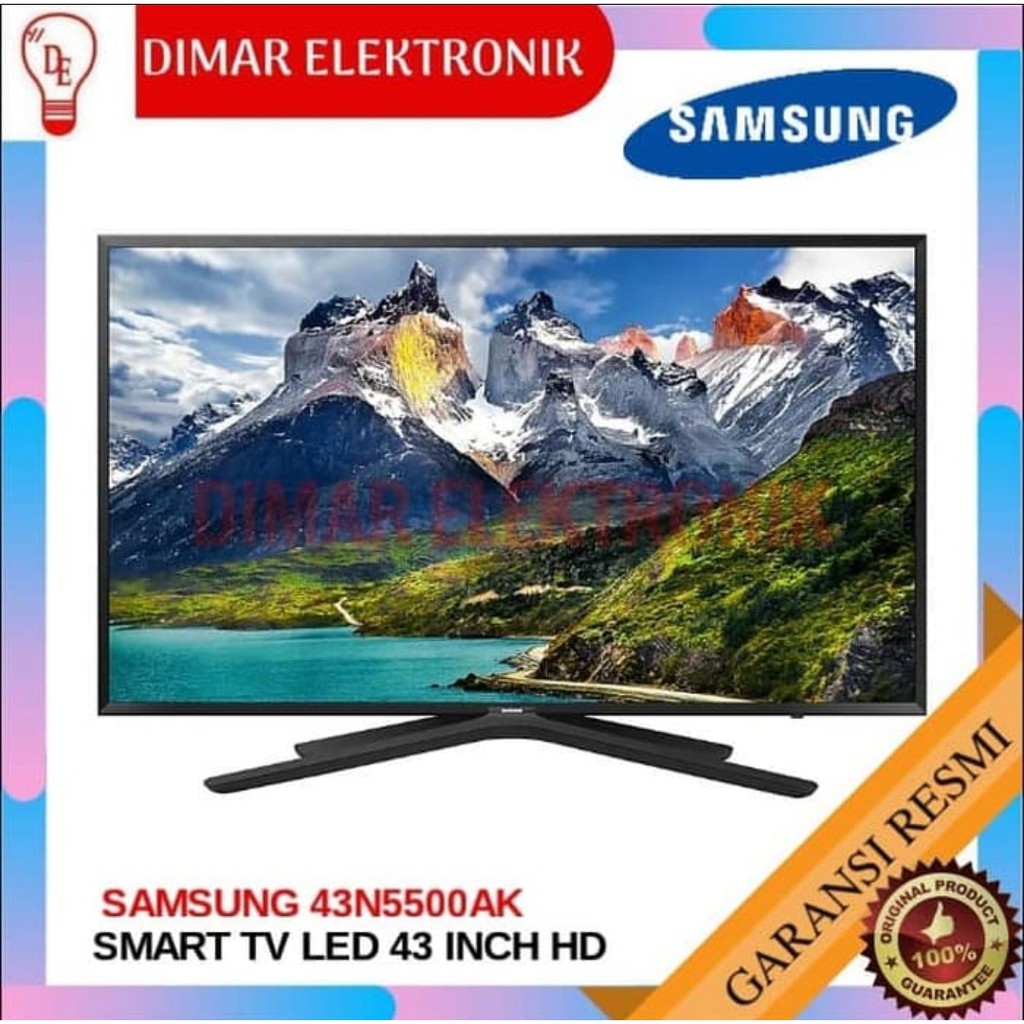 SAMSUNG SMART TV 43 INCH UA 43N5500 AK