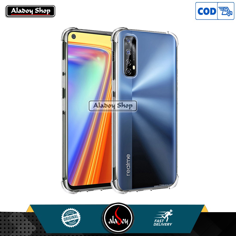 Case Realme 7 Soft Case Anti Crack Premium Casing Transparent