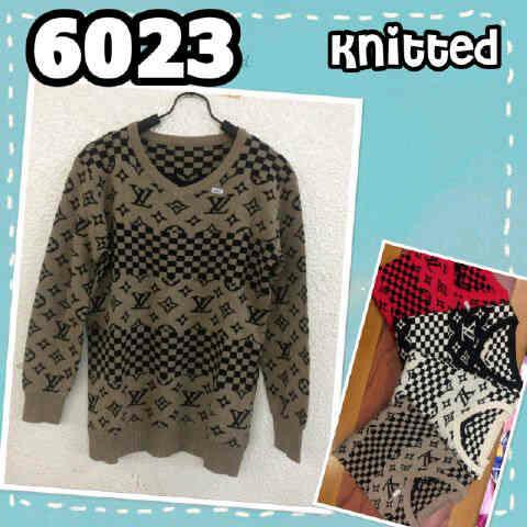 Unik atasan wanita rajutan import fashion cewek baju muslim sweater wanita Diskon40%