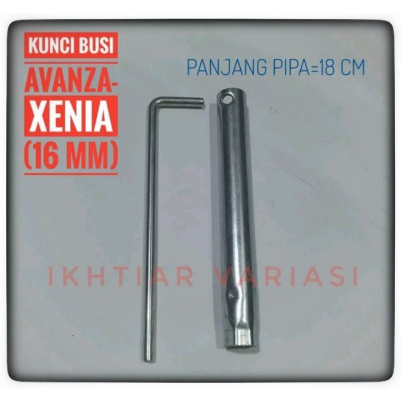Kunci Busi Avanza Xenia Kunci Busi 16mm Kunci busi Xenia Avanza Ukuran