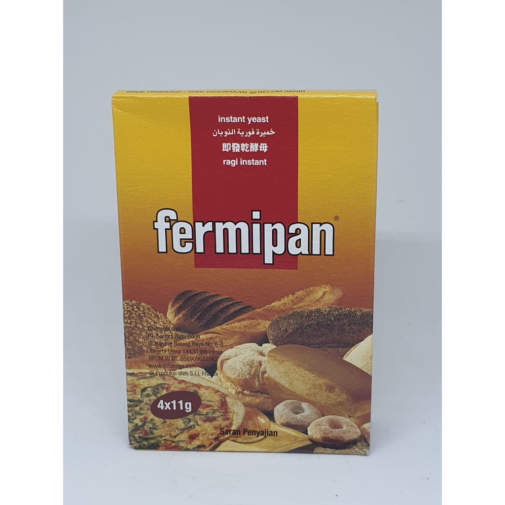 

FERMIPAN / RAGI INSTAN 4 X 11 GRAM / FERNIPAN KEMASAN SACHET