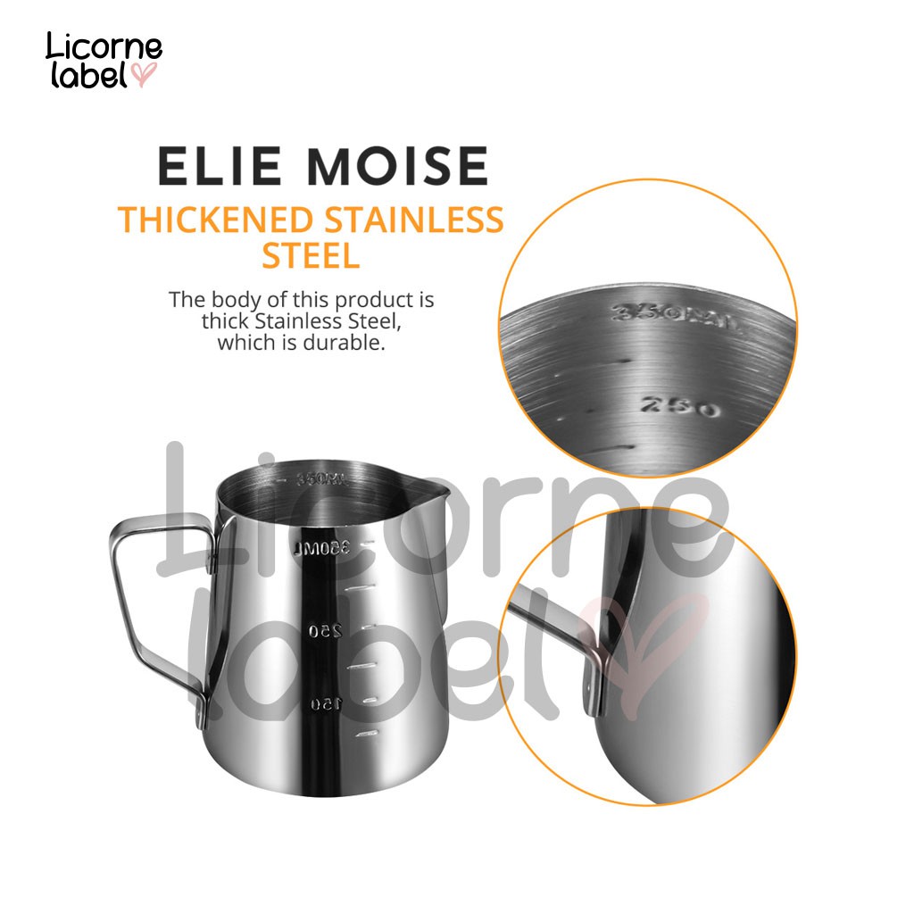 Elie Moise Wax Melting Pot / Candle / lilin / Soap /Sabun Melt Pitcher Stainless Steel Double Boiler