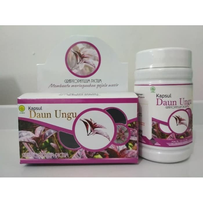 

KAPSUL HERBAL DAUN UNGU BANTU ATASI AMBEIEN DAN WASIR | HERBAL TANPA BAHAN BERBAHAYA 100% ORIGINAL