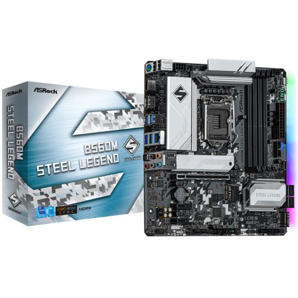 ASRock B560M Steel Legend (LGA1200, B560, DDR4, USB3.2, SATA3)