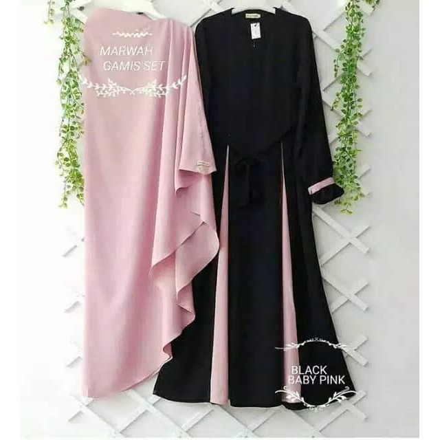 GAMIS SYARI HANUM PESTA MEWAH BAJU GAMIS WANITA REAL PIC SIZE L BUSUI KLOK 4M MERAH PUTIH SILVER