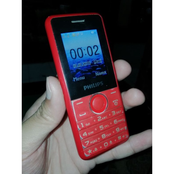 Philips E103 Merah HP Jadul Murah