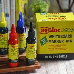 

Quality Control✅Tinta Isi Ulang Spidol White Board HQ Line 100 ml (BISA DIHAPUS)|SQ7