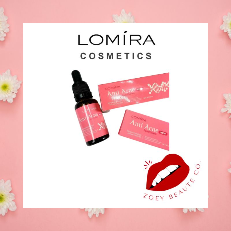 ❤ ZOEYSHOP ❤ LOMIRA Face Serum Anti Acne 20ml Serum Wajah BPOM