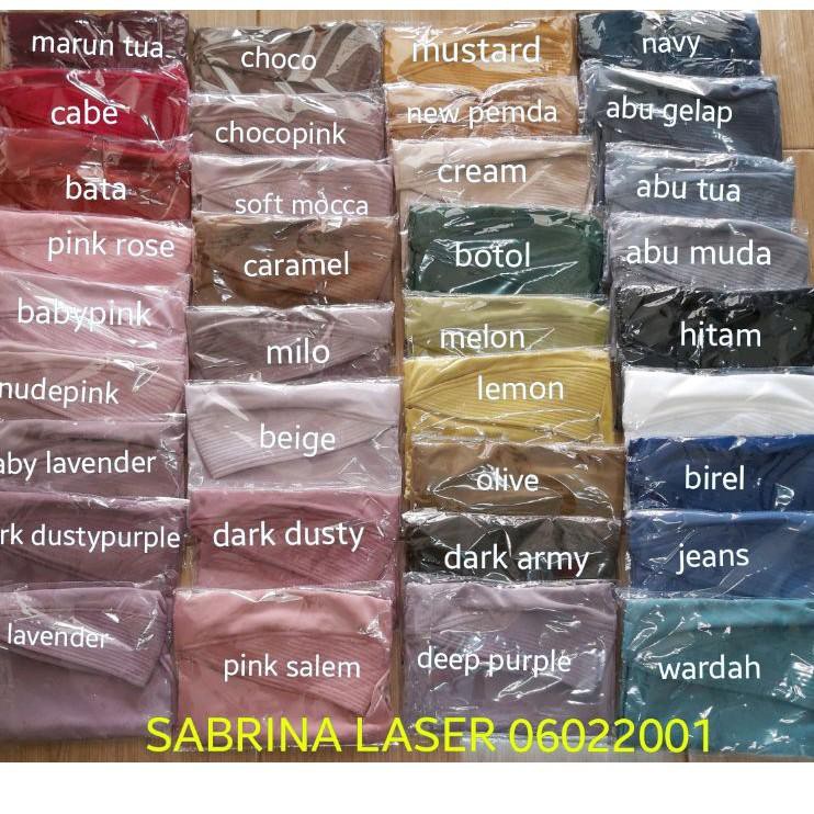 KHIMAR SABRINA  ORI AWLIYA HIJAB AWLIYA COLLECTION ceruty Babydoll .
