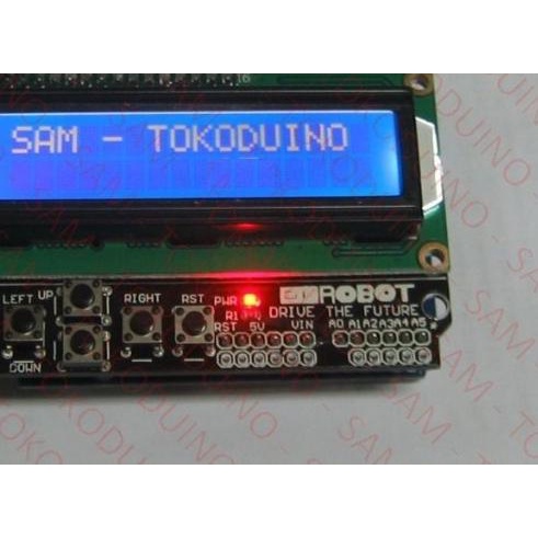 ARDUINO LCD KEYPAD SHIELD - LCD SHIELD 16x2