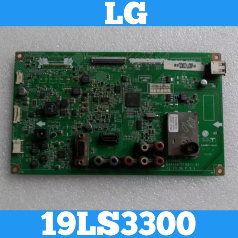 Mainboard LG 19LS3300 MB LG 19LS3300 Mainboard TV LG 19LS3300 Mainboard TV LCD LED LG 19LS3300 MB 19
