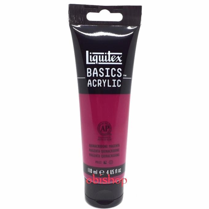 

Cat Akrilik Liquitex Basics Acrylic 118Ml Quinacridone Magenta Termurah