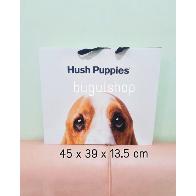 

Shopping Bag/Paper Bag/Tas Kado/Tas Belanja HUSH PUPPIES Big Size (original)