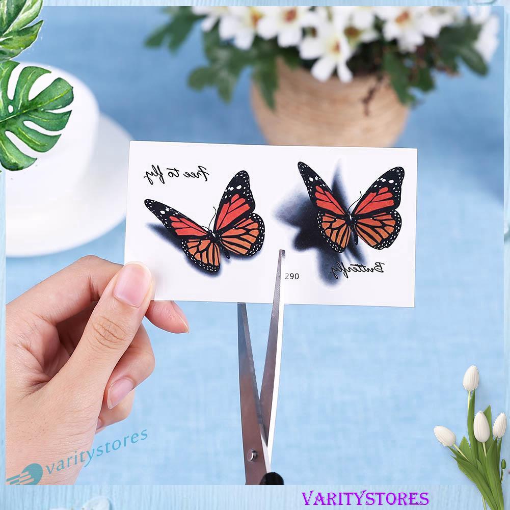 26 Contoh Tato  Kupu  Kupu 