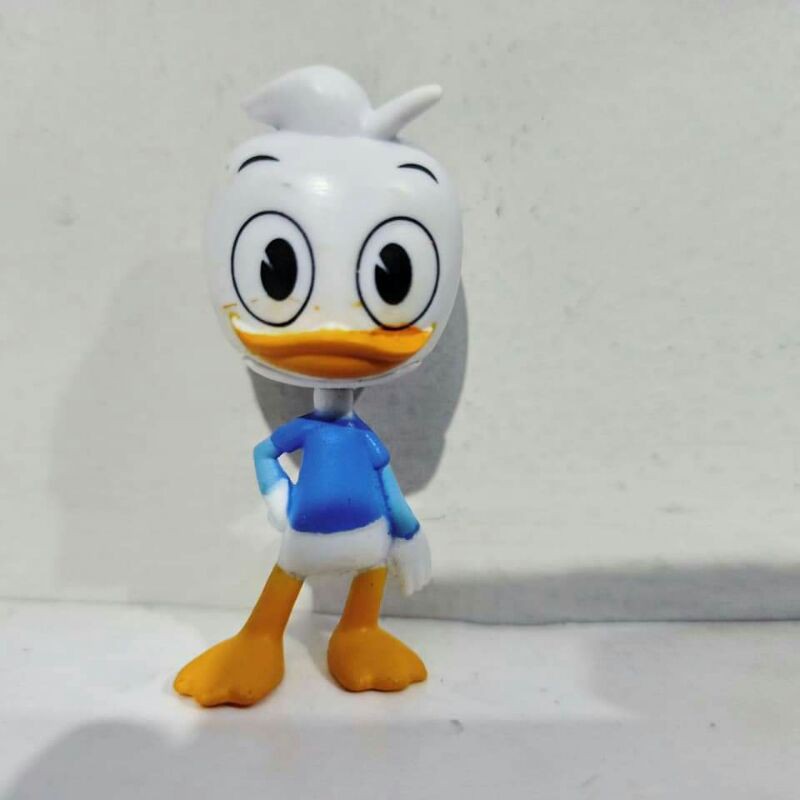 mainan action figure kwik kwek kwakDucktales family donal bebek paman gober disney familyDonald