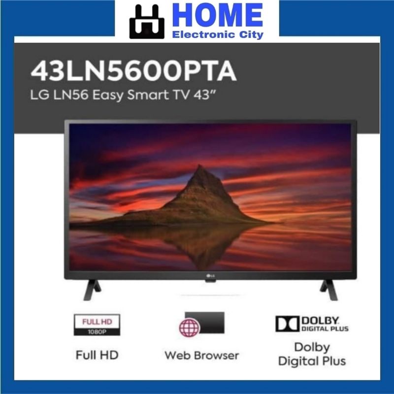 Led Tv LG 43 inch 43LN5600PTA  Smart TV  Digital Garansi Resmi LG
