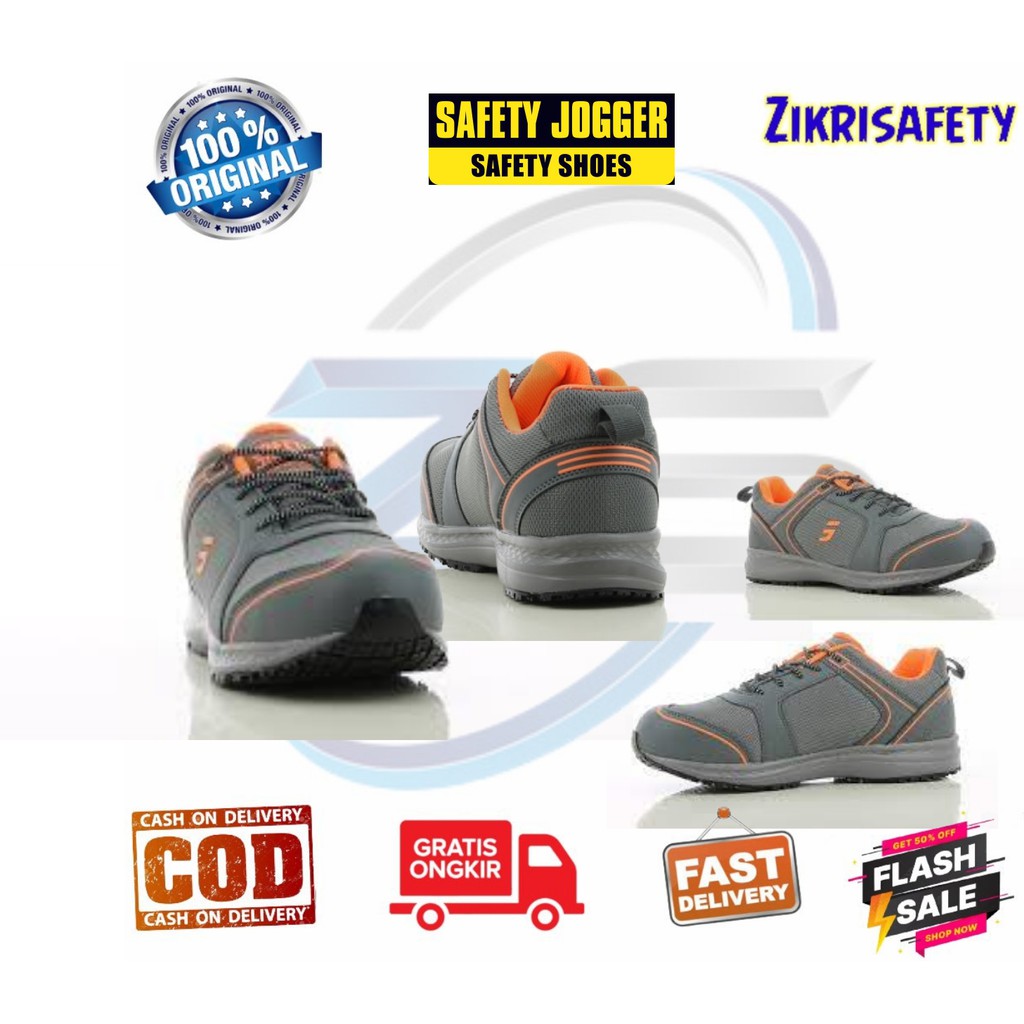 SEPATU SAFETY JOGGER BALTO GRAY / SAFETY JOGGER BALTO GRAY 100% ORIGINAL
