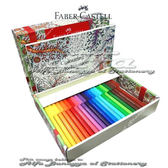 

Kusus Hari Ini Faber Colouring For Relaxation - Connector Pen 60 Plus Buku Mewarnai Sale!!!