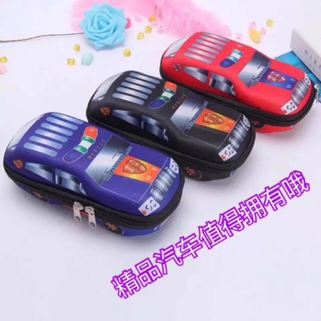 

~PROMO!! KOTAK PENSIL TIMBUL 6D CAR SMIGGLE LOOKALIKE 6D