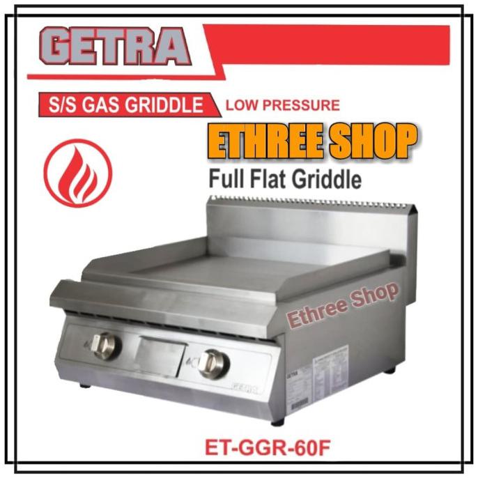 GETRA ET GGR 60F - GAS FULL FLAT GRIDDLE - PROMO