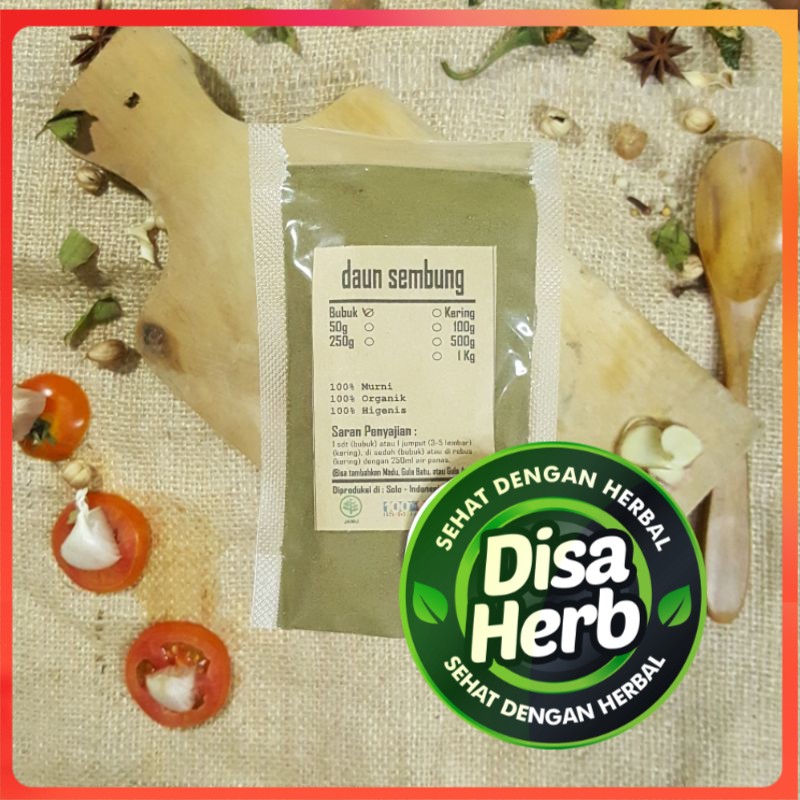 

DAUN SEMBUNG BUBUK 100 Gram - Blumea Balsamifera - MURNI - JSR - REMPAH - PREMIUM QUALITY