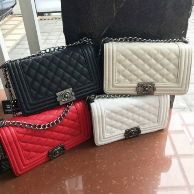 CHANEL LEBOY CAVIAR BAG