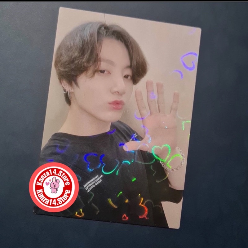 BTS - PHOTOCARD PC JUNGKOOK RENEWAL JAPAN FC FANCLUB MAGIC SHOP