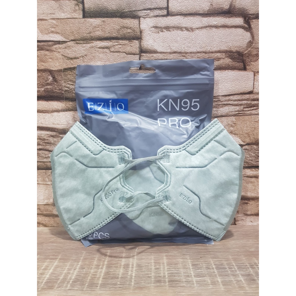masker kn95 ezio / masker / masker warna / kn95 / pro / masker 5ply isi 10pcs /masker evo korea