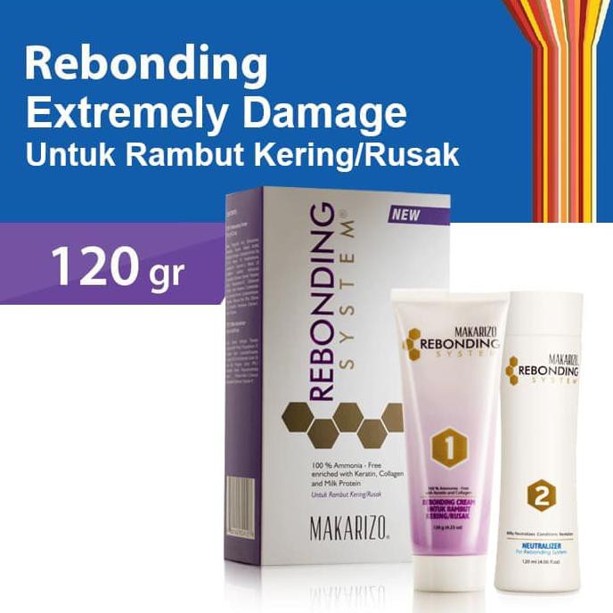Makarizo Rebonding System ED Pelurus Rambut Keriting/Rusak Terjamin