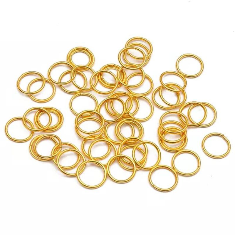 10gram jumpring ukuran 6mm jump ring | SAIA CRAFT