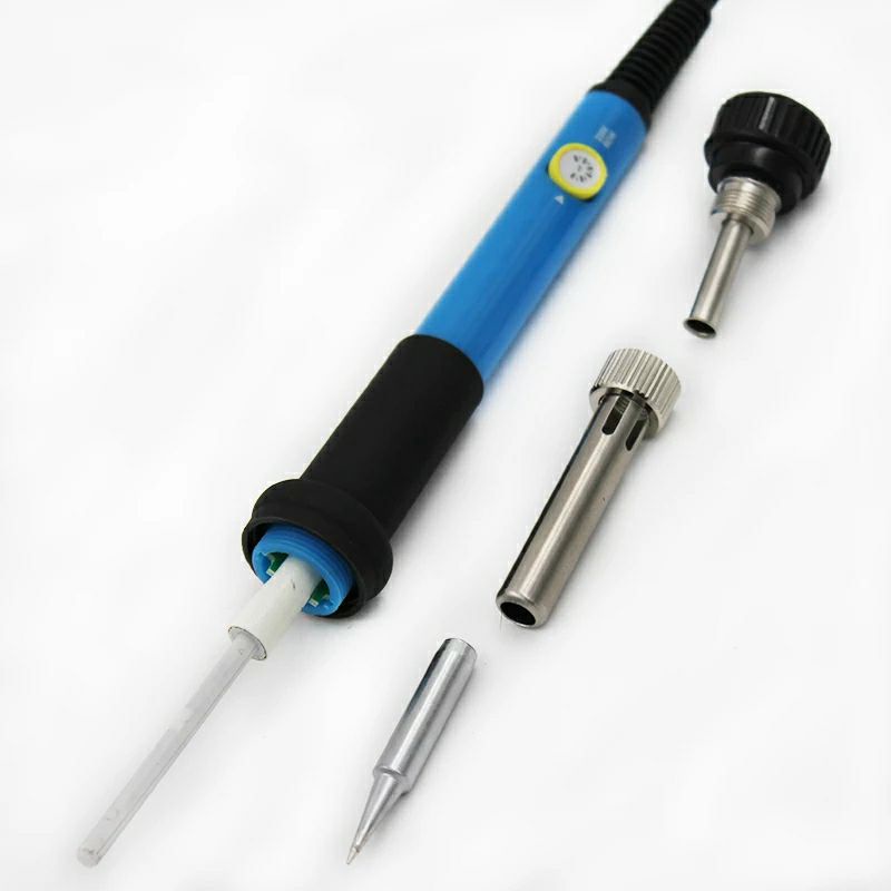 Set Kumplit Peralatan Solder Iron 60watt White 5pcs Mata Solder