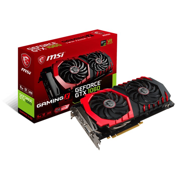 MSI GeForce GTX 1060 6GB DDR5 - Gaming X
