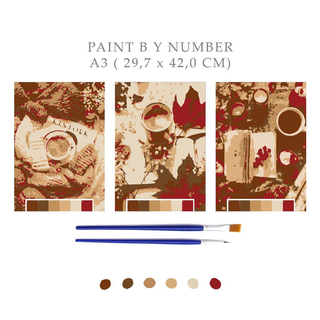 

Paint By Number Kit A3, FALL