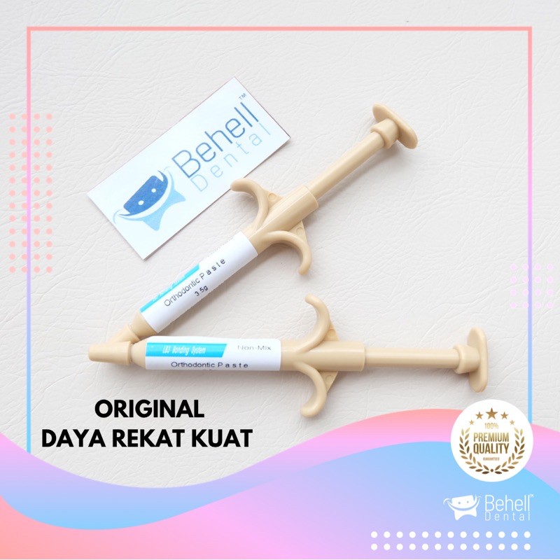 REFFIL PASTE LEM BEHEL GIGI NOMIX SELF CURE NON / TANPA LASER ORTHO FORCE ORTHOFORCE BEHELLDENTAL