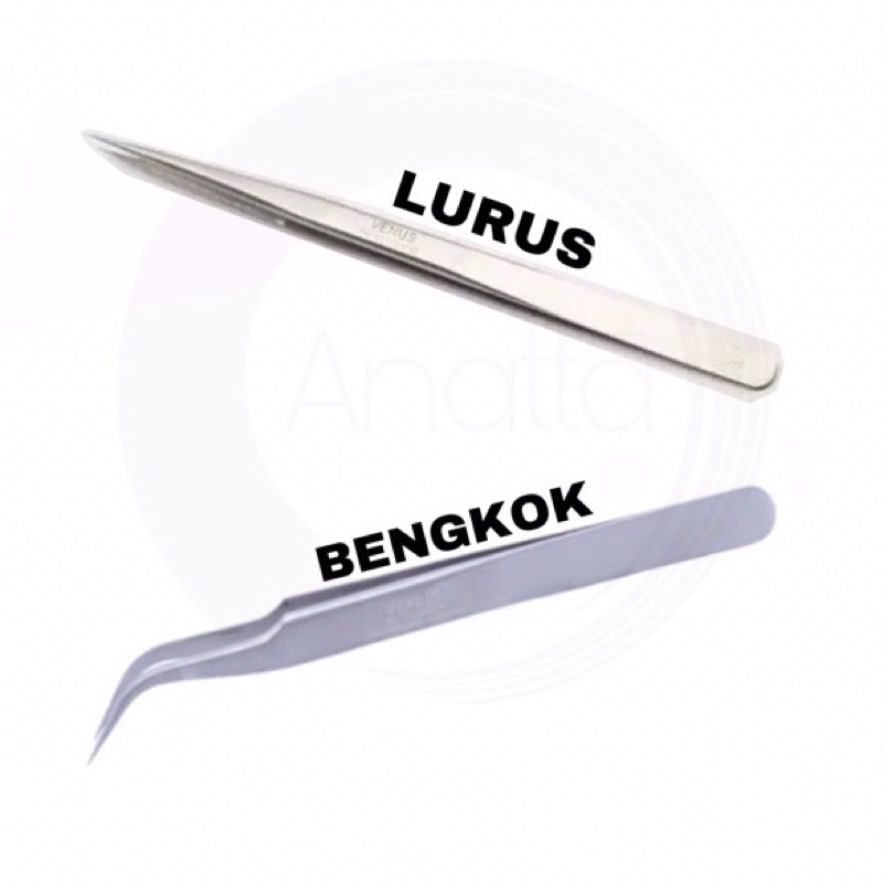 Pinset VENUS Lurus / Bengkok - Cocok Untuk Teknisi Ponsel