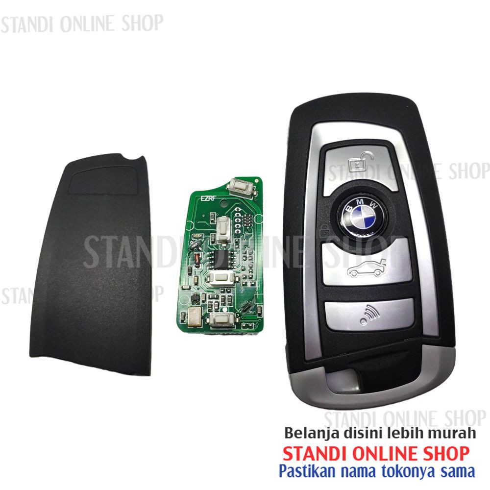 Remote Kunci Lipat BMW E46 E53 E60 Model Flip Key F30 Immobilizer Chip