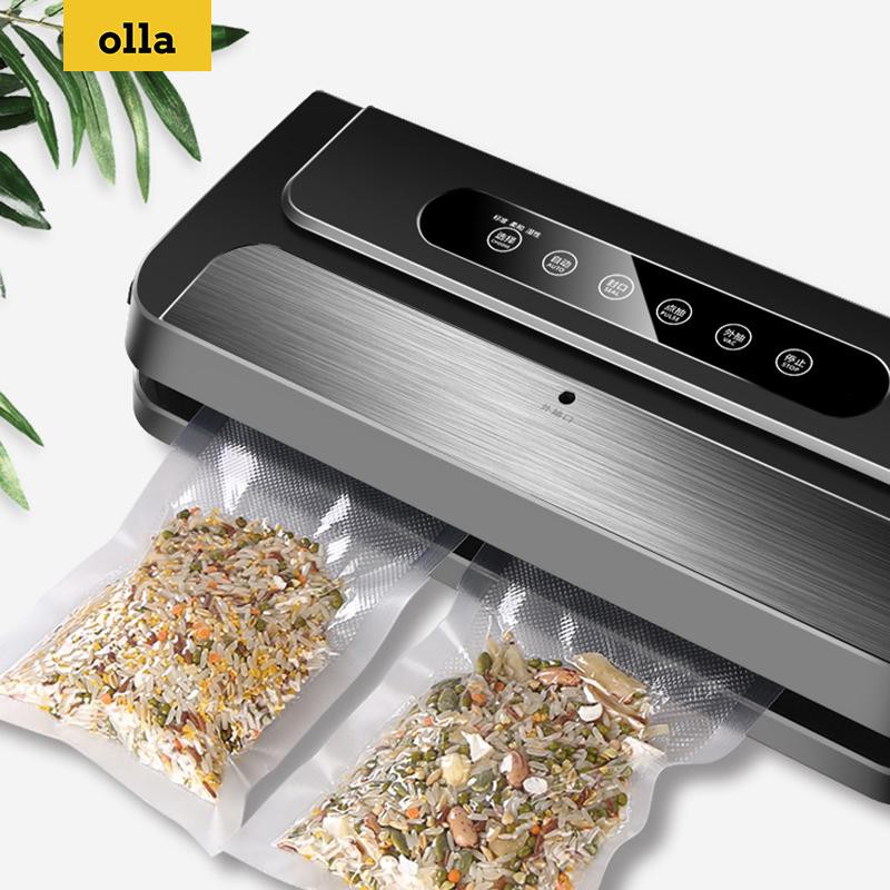 Olla Vacuum Sealer Otomatis Basah dan Kering Food Sealer