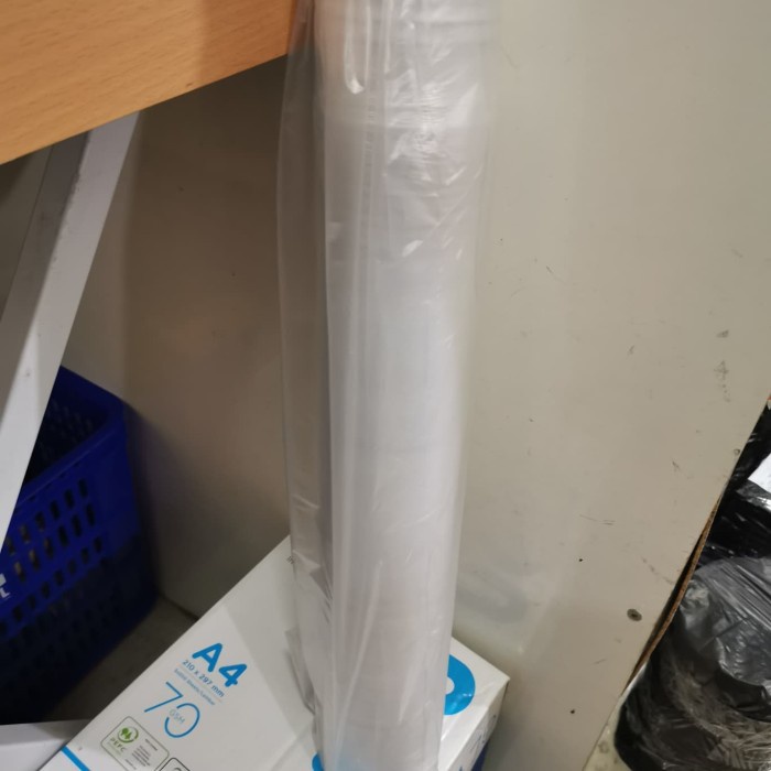 

PEREKAT-PENGIKAT- PLASTIK WRAPPING 50CM X 150 METER / PLASTIK STRETCH FILM -PENGIKAT-PEREKAT.