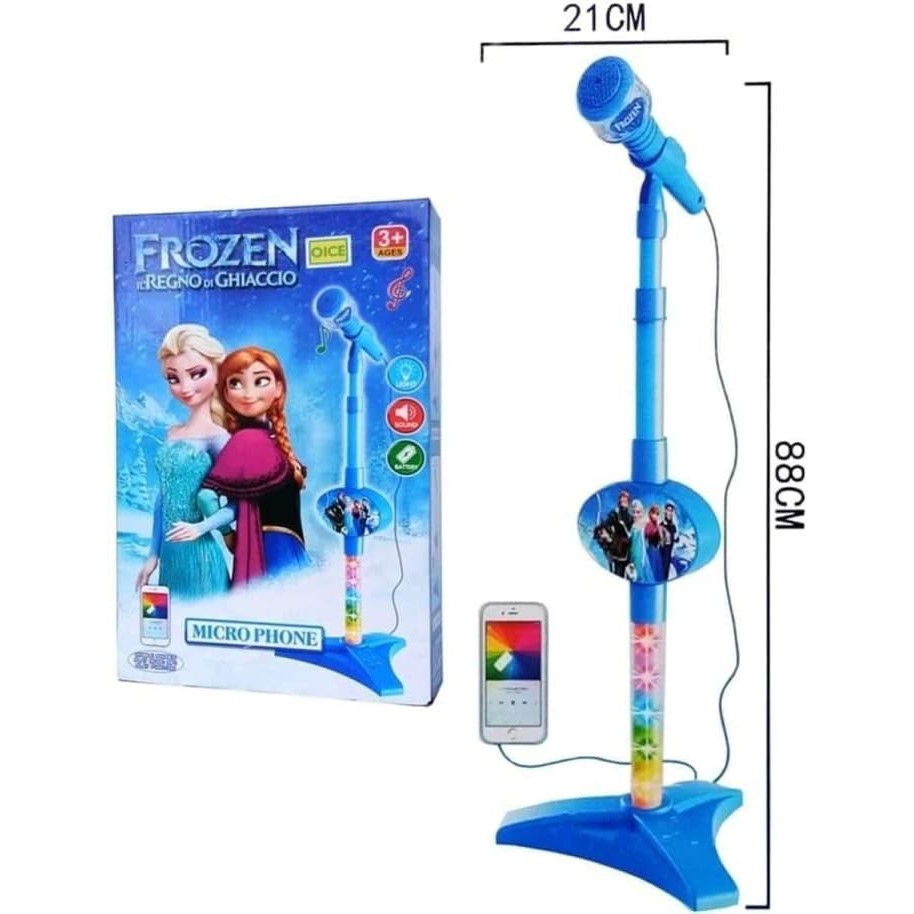 Mainan Anak Mic Nyanyi Frozen
