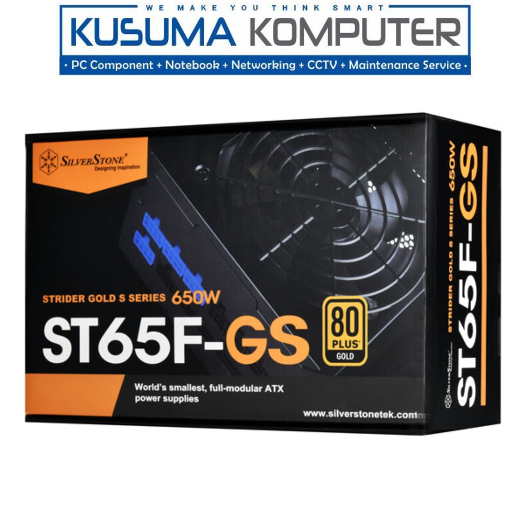 Silverstone PSU 650W GOLD 80 PLUS FULL MODULAR ST65F-GS