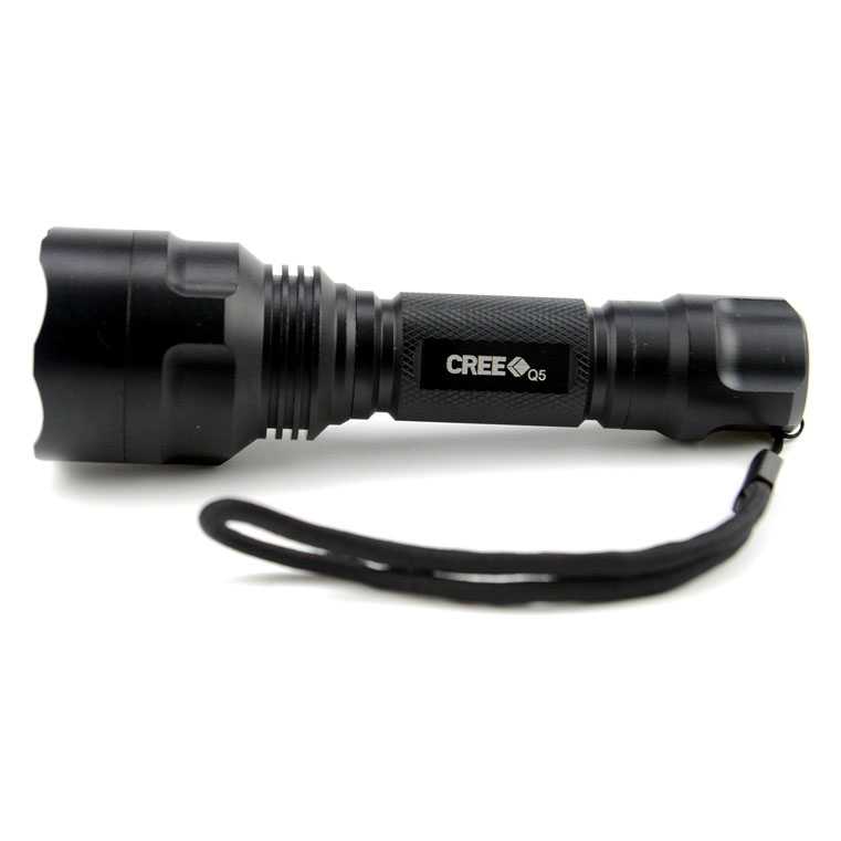 FatihShop TaffLED C8 Senter LED Flashlight Waterproof Cree Q5 3800 Lumens