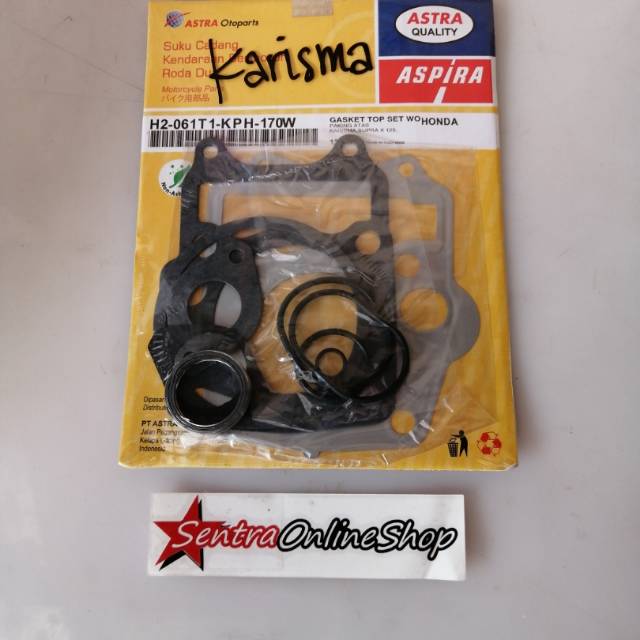 Paking perpak Topset Karisma Supra X 125 Aspira H2061T1KPH170W