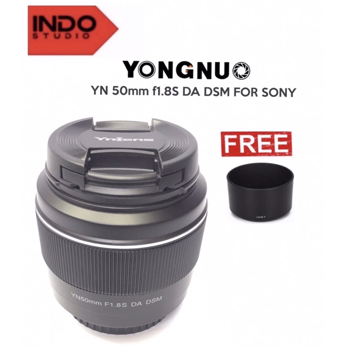 Yongnuo YN 50mm f1.8S DA DSM FOR SONY / YONGNUO YN50mm f1.8S DA DSM FOR SONY / LENSA YONGNUO YN 50MM