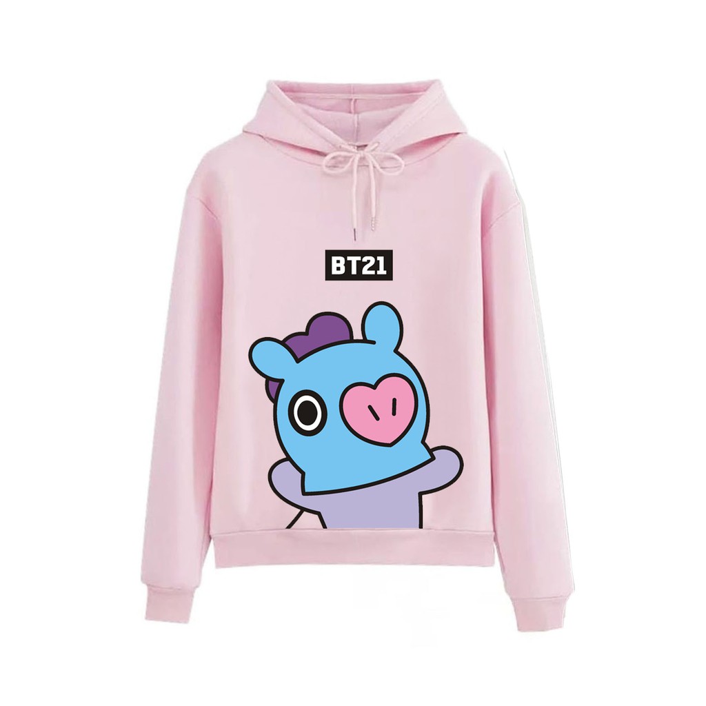 BESS - Sweater Hoodie Murah / Sweater Hoodie Wanita M4NG B1 BW