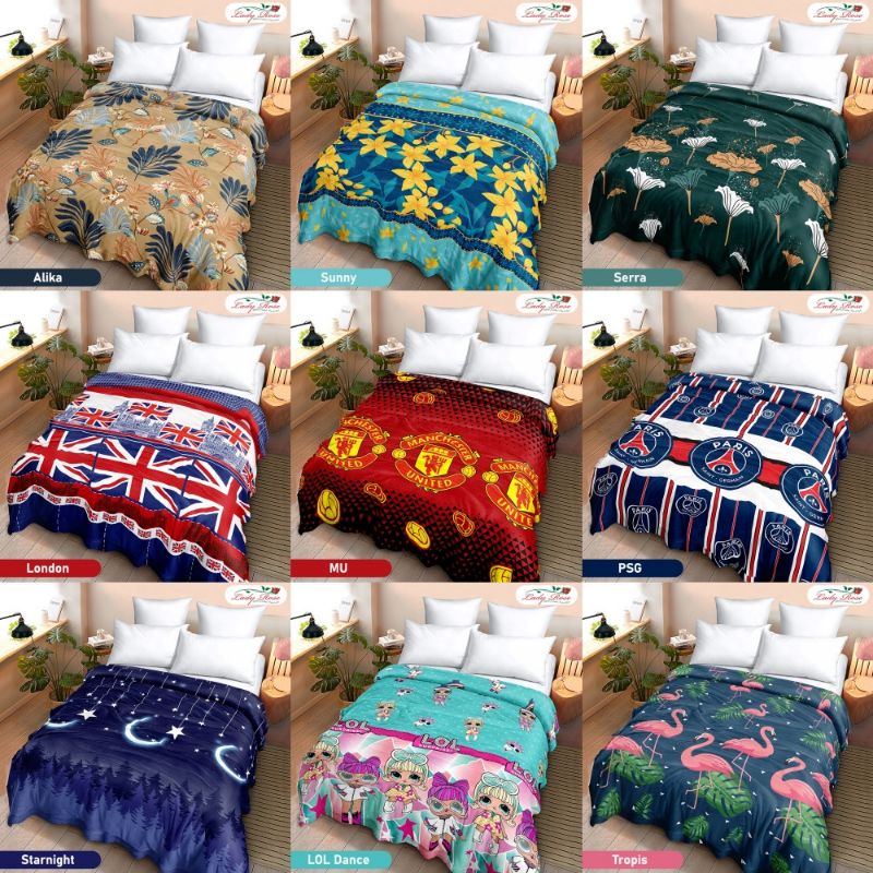 Selimut lady rose m.u psg london starnight alika rista serra tropis lian sunny watson lol 160x200