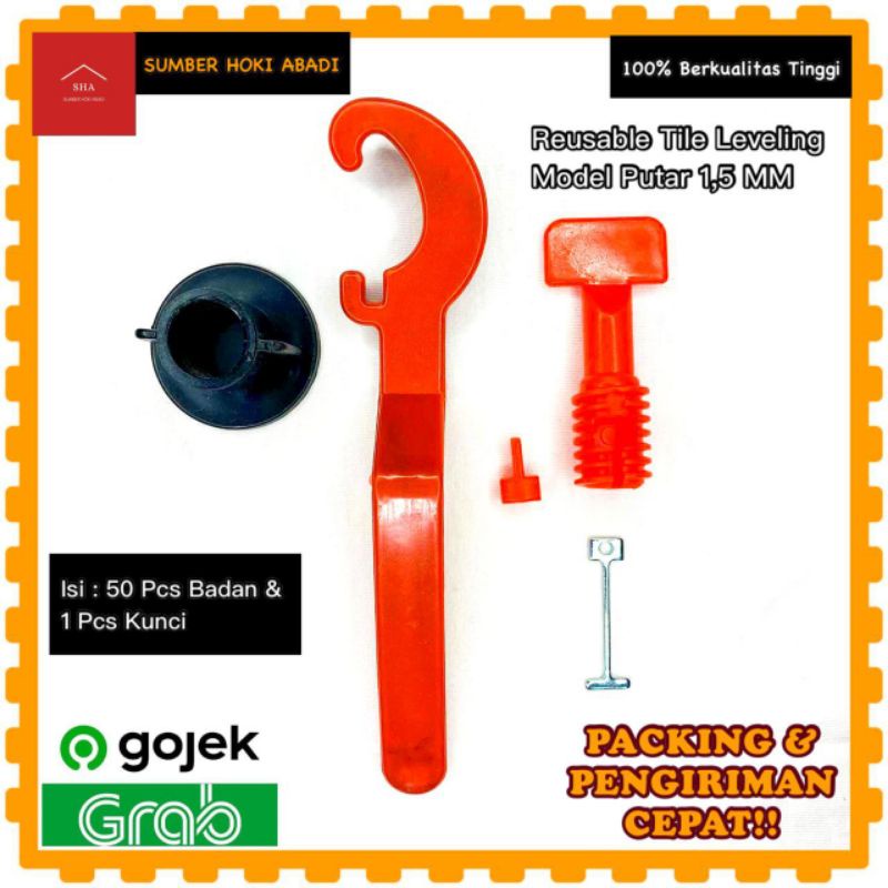 Reusable Tile Leveling/ Alat Perata Keramik