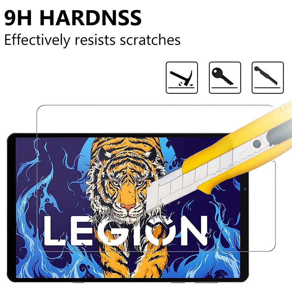 2pcs Casing Untuk Lenovo Legion Y700 8.8&amp;quot; 2022 Pelindung Layar Tempered glass HD 9D Transparan Untuk Tablet